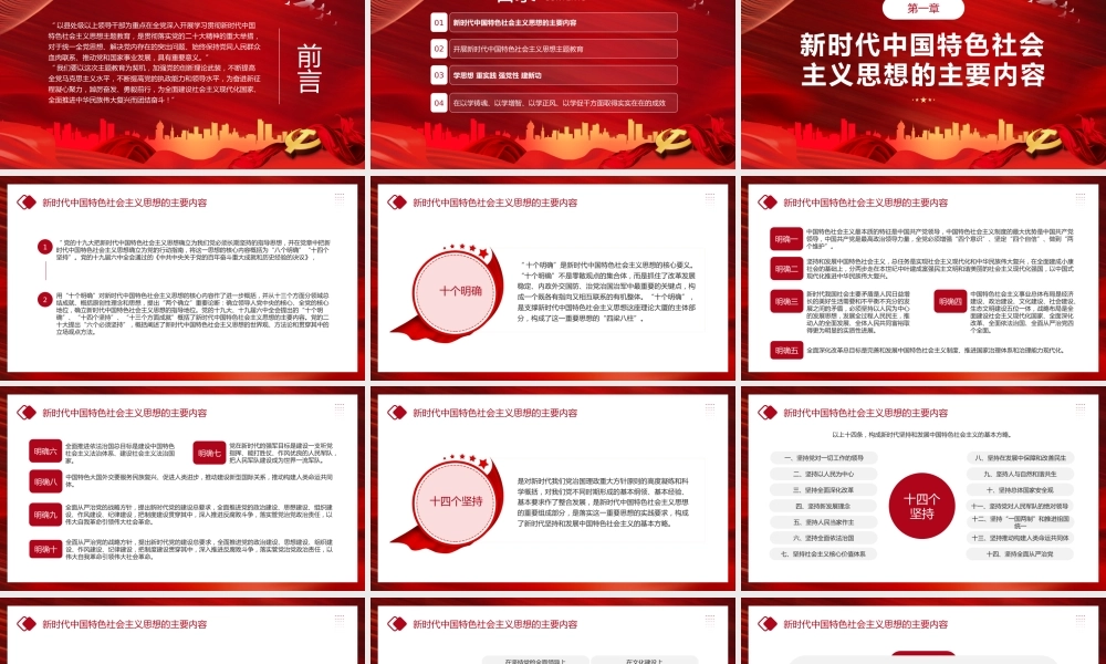 学习主题教育PPT (1)