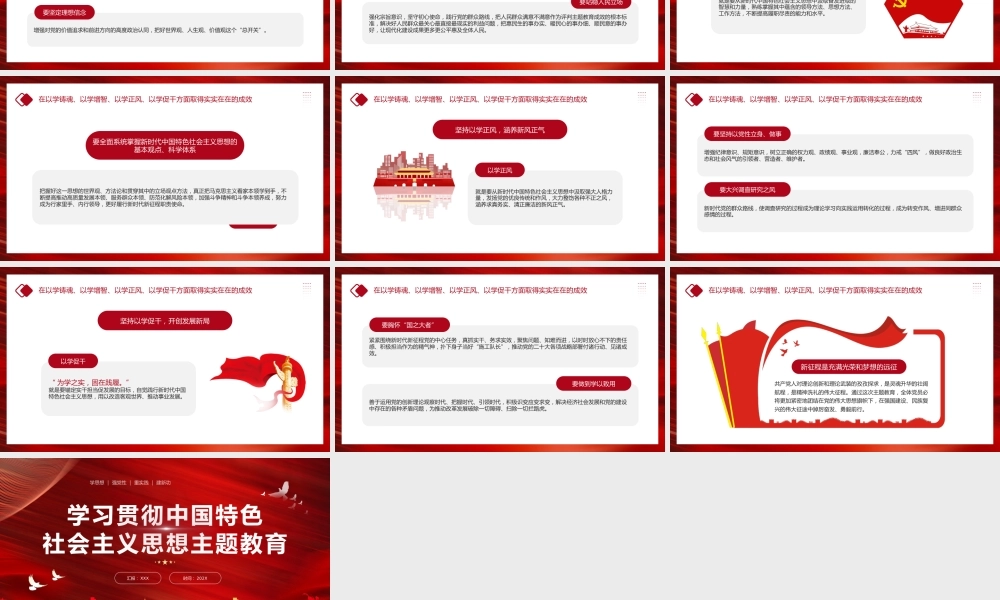 学习主题教育PPT (1)