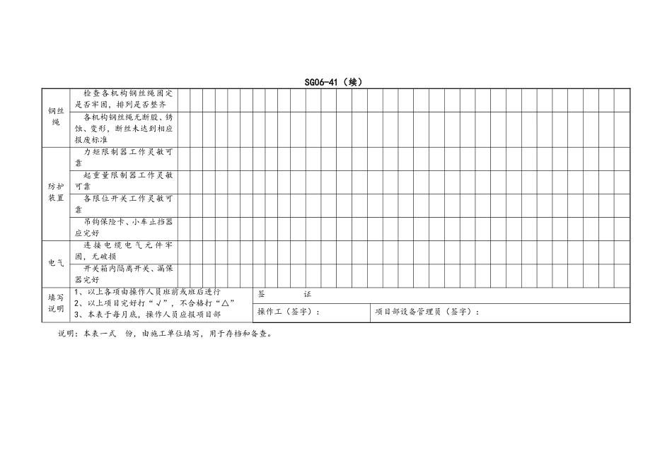 5.施工机具及配件检查维护保养记录表.doc(6页)_第4页