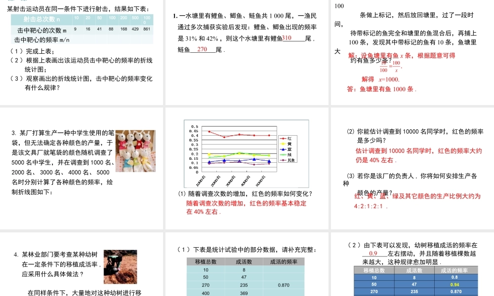 2023-2024学年度北师七下数学6.2 第1课时 抛图钉试验【课件】.ppt