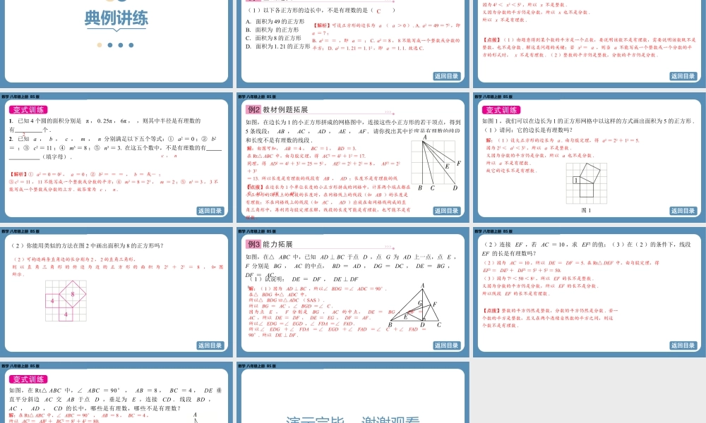 2024-2025学年度北师版八上数学2.1认识无理数(第一课时)【课件】.pptx