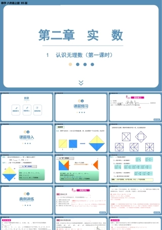 2024-2025学年度北师版八上数学2.1认识无理数（第一课时）【课件】.pptx