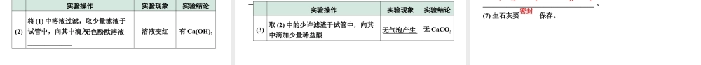 2024成都中考化学二轮复习微专题 氢氧化钠、氢氧化钙变质的探究(课件).pptx