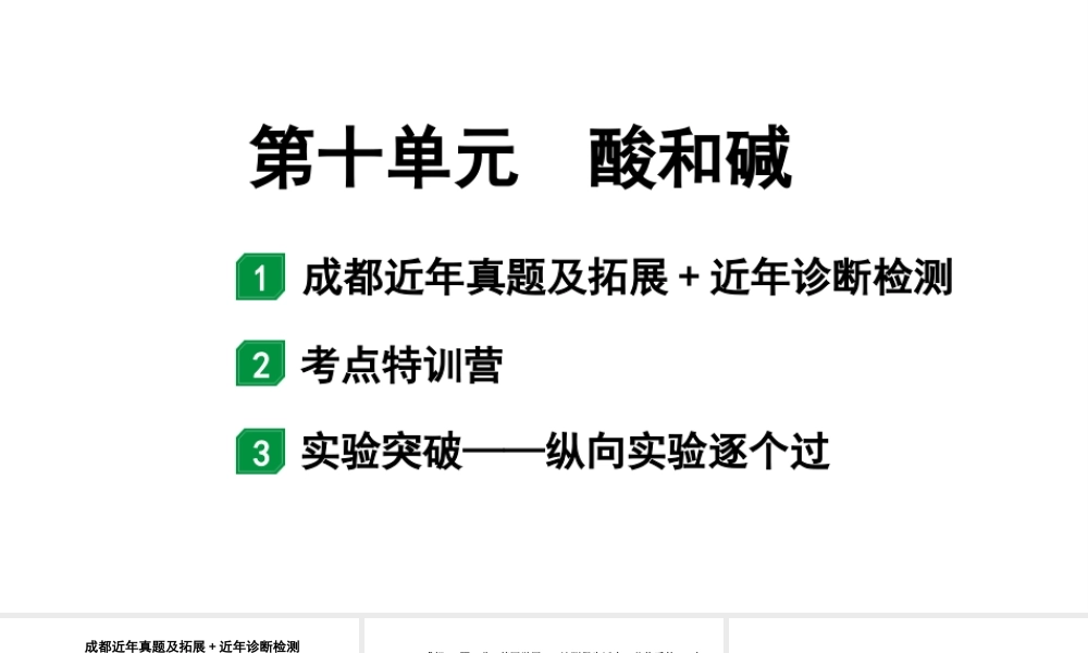 2024成都中考化学二轮复习之中考题型研究 第十单元 酸和碱(课件).pptx