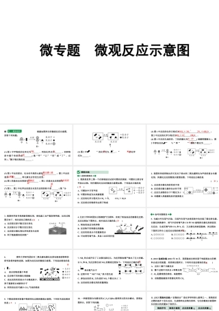2024成都中考化学二轮复习之中考题型研究 微专题 微观反应示意图（课件）.pptx