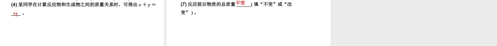 2024海南中考化学二轮重点专题突破 微专题 质量守恒定律的应用(课件).ppt