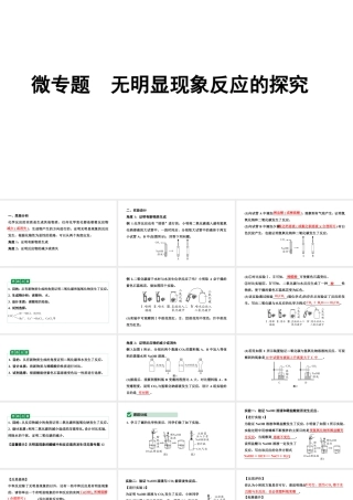 2024辽宁中考化学二轮重点专题研究 微专题 无明显现象反应的探究（课件）.pptx