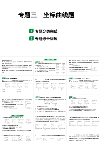 2024山东中考化学二轮专题复习 专题三 坐标曲线题（课件）.pptx