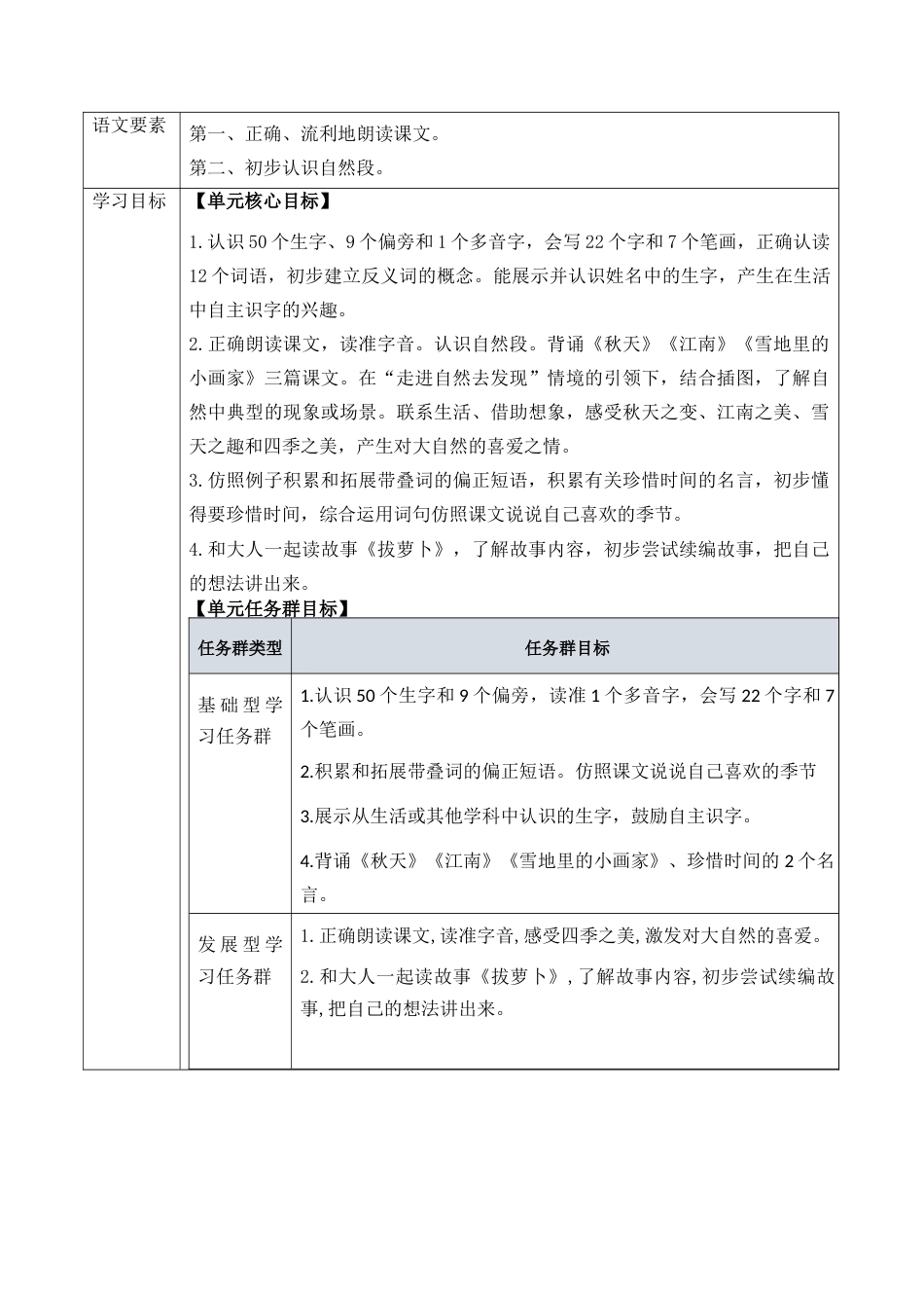 第五单元 整体分析  教学设计.docx_第2页